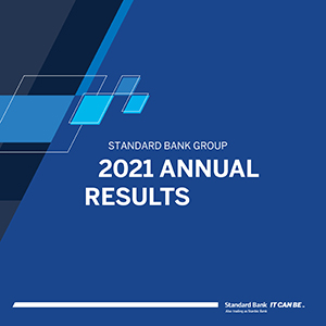 Standard Bank Group’s results for the twelve months ended 31 December 2021